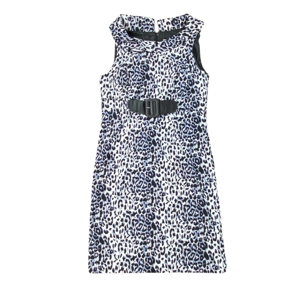 Woman’s AA Studio AA sleeveless animal print dress size 8